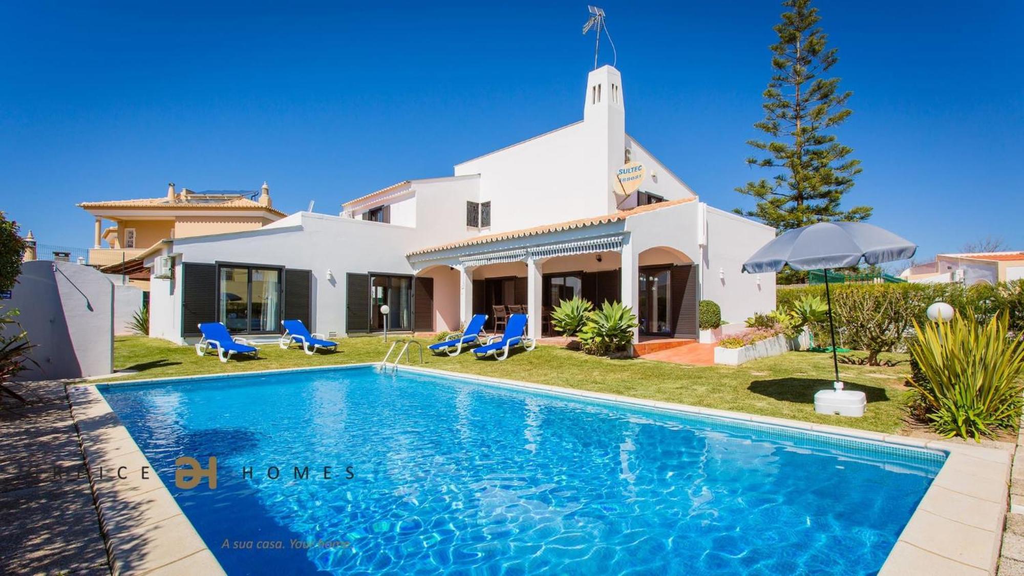 Greice Homes-650 Meters From The Beach, 4 Bedrooms Villa For Holidays In Vilamoura-קווארטיירה מראה חיצוני תמונה